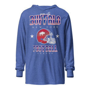 QUEEN'S CITY Vintage Buffalo Football Lightweight Hoody