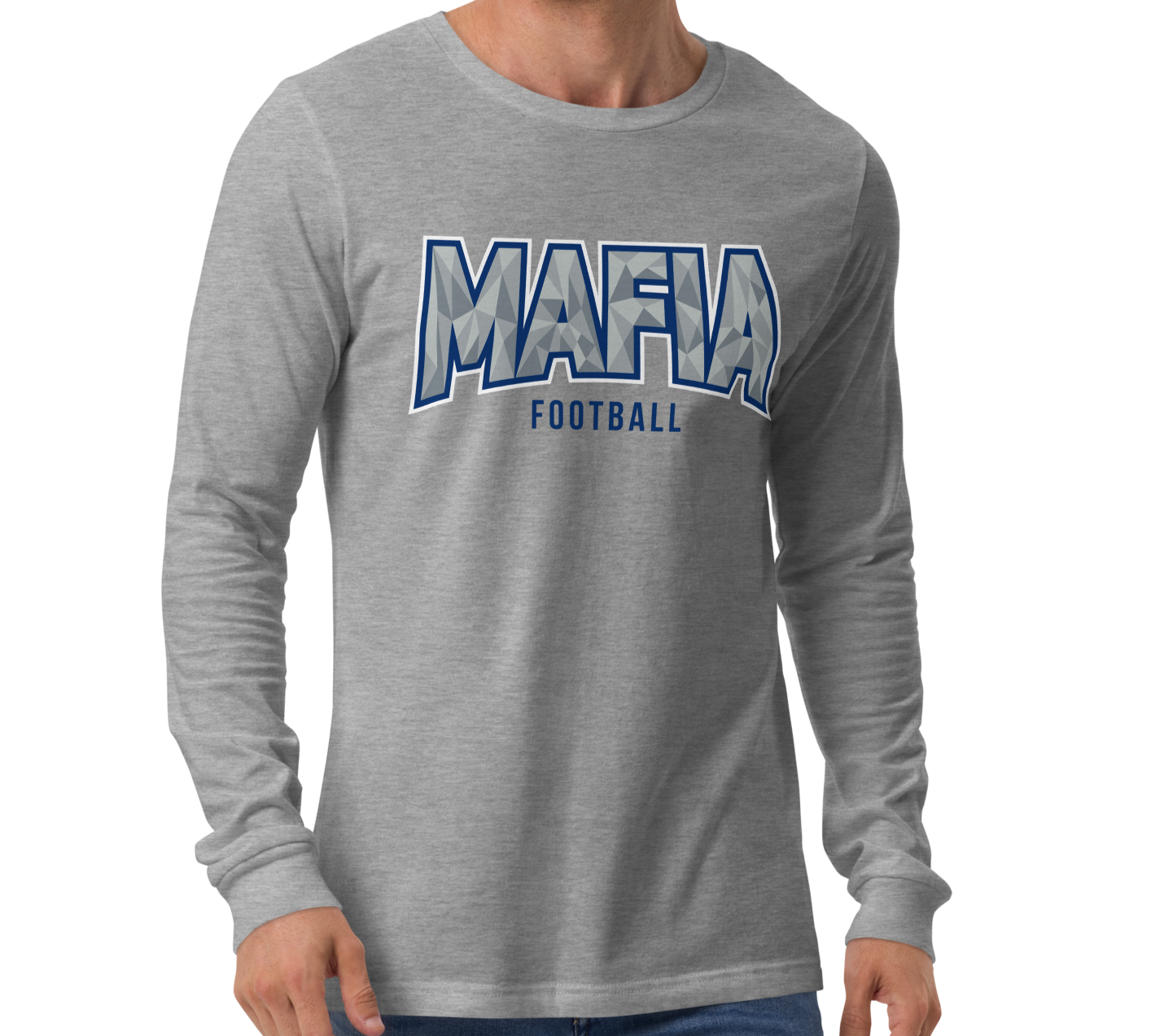 Unisex Longsleeve (Athletic Heather (90% cotton, 10% polyester)