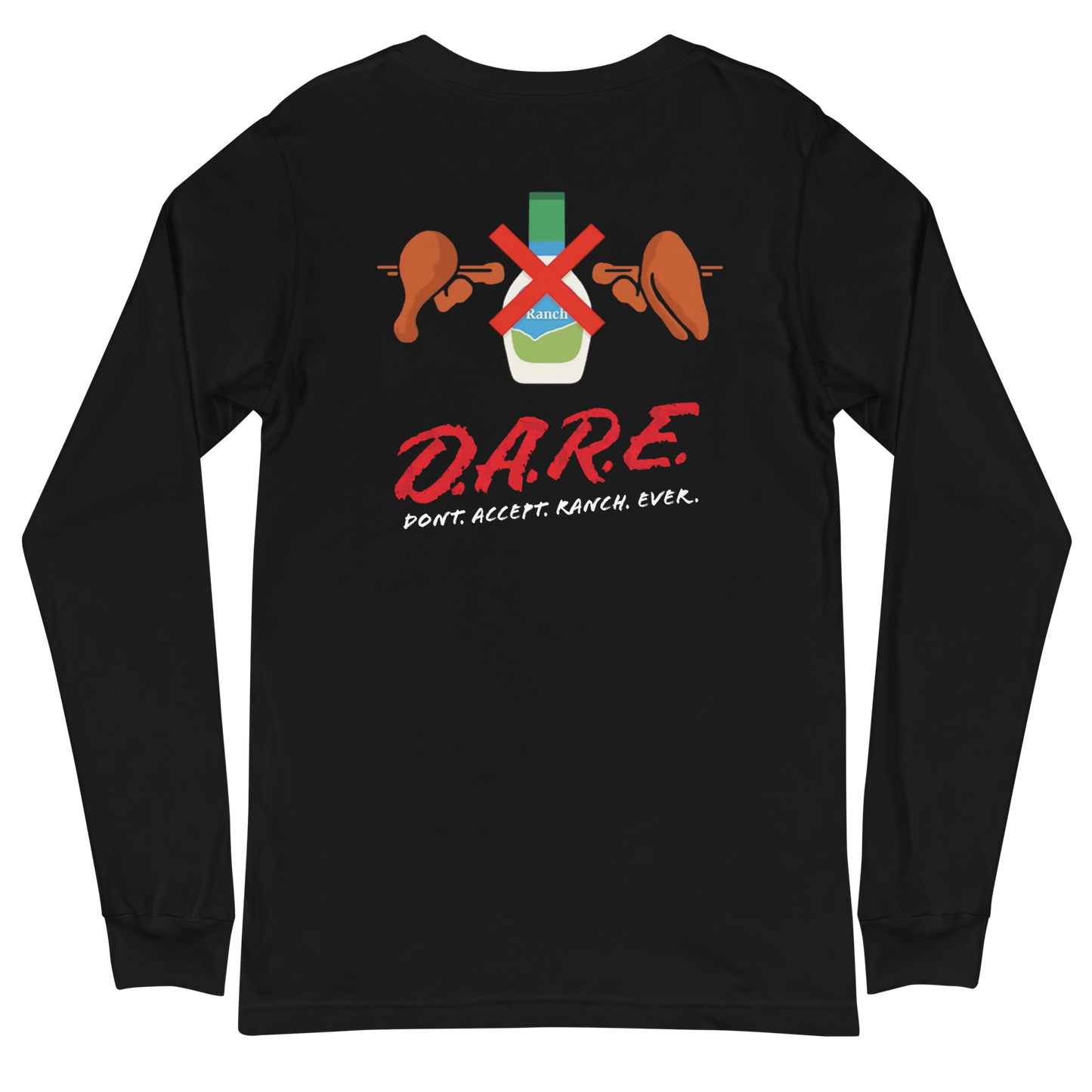 Trainwreck Sports: "DARE" Unisex Longsleeve