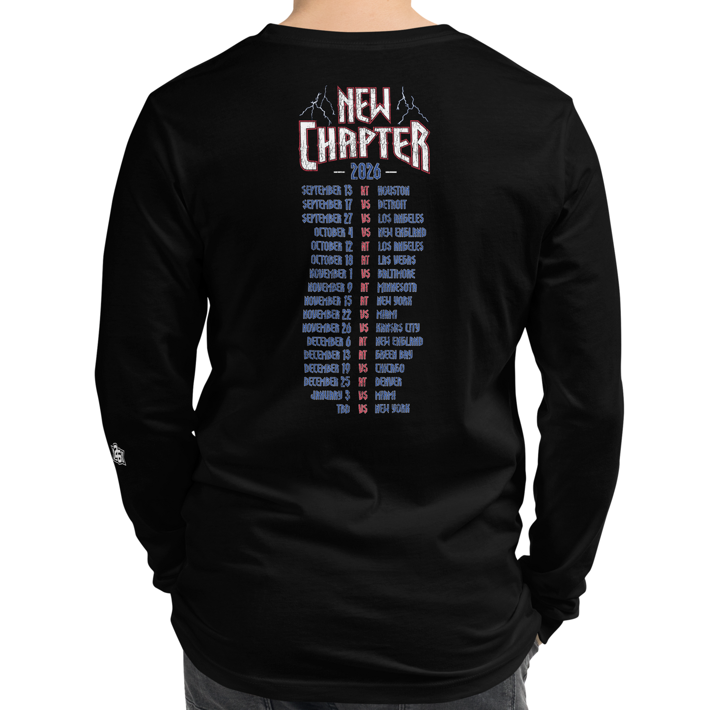 Back, Black (100% cotton)