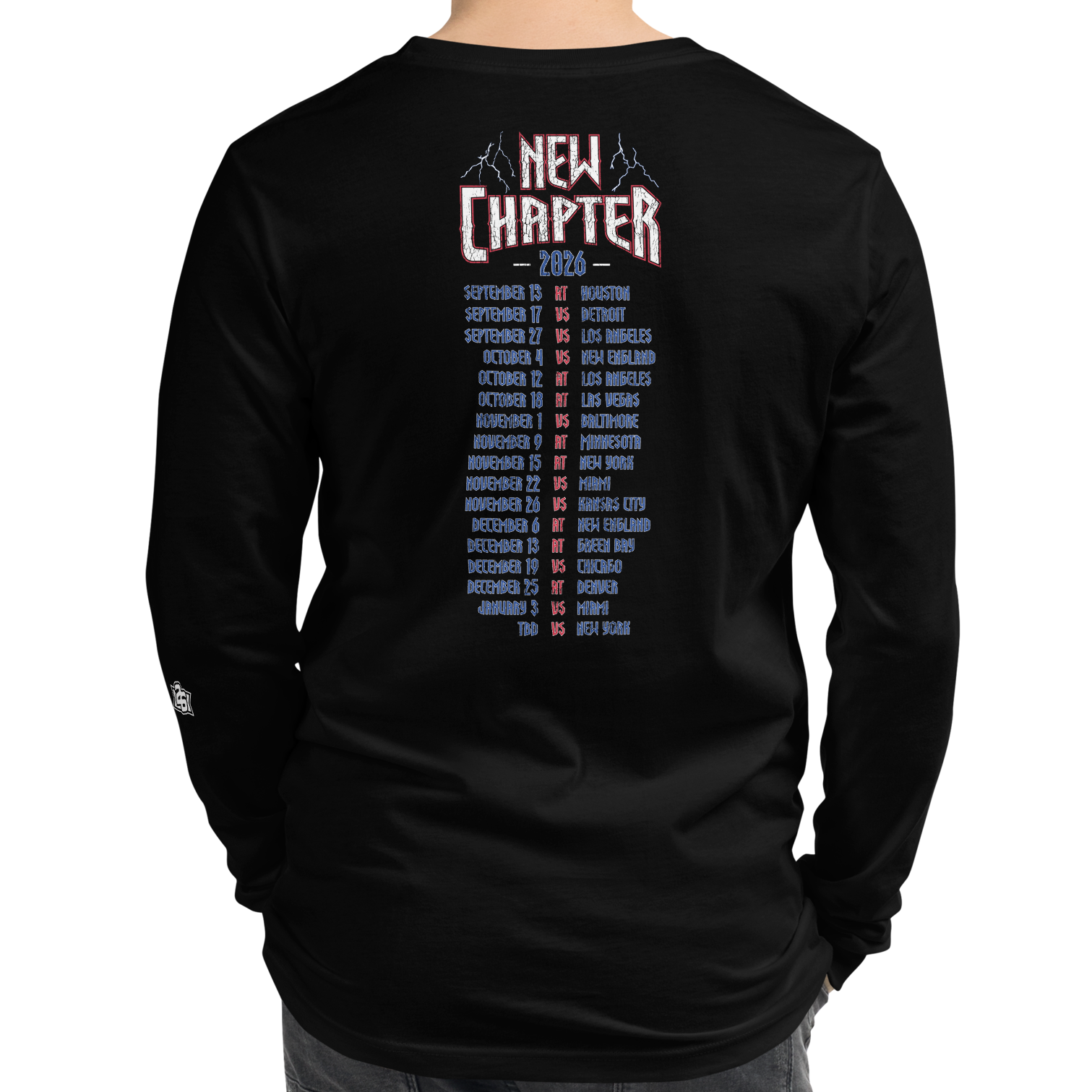 Back, Black (100% cotton)