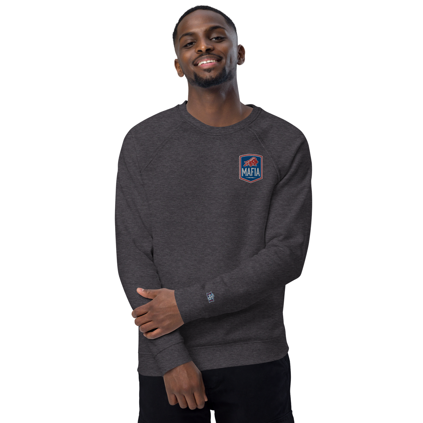 MAFIA Gear "2024" Unisex Embroidered Raglan Sweatshirt