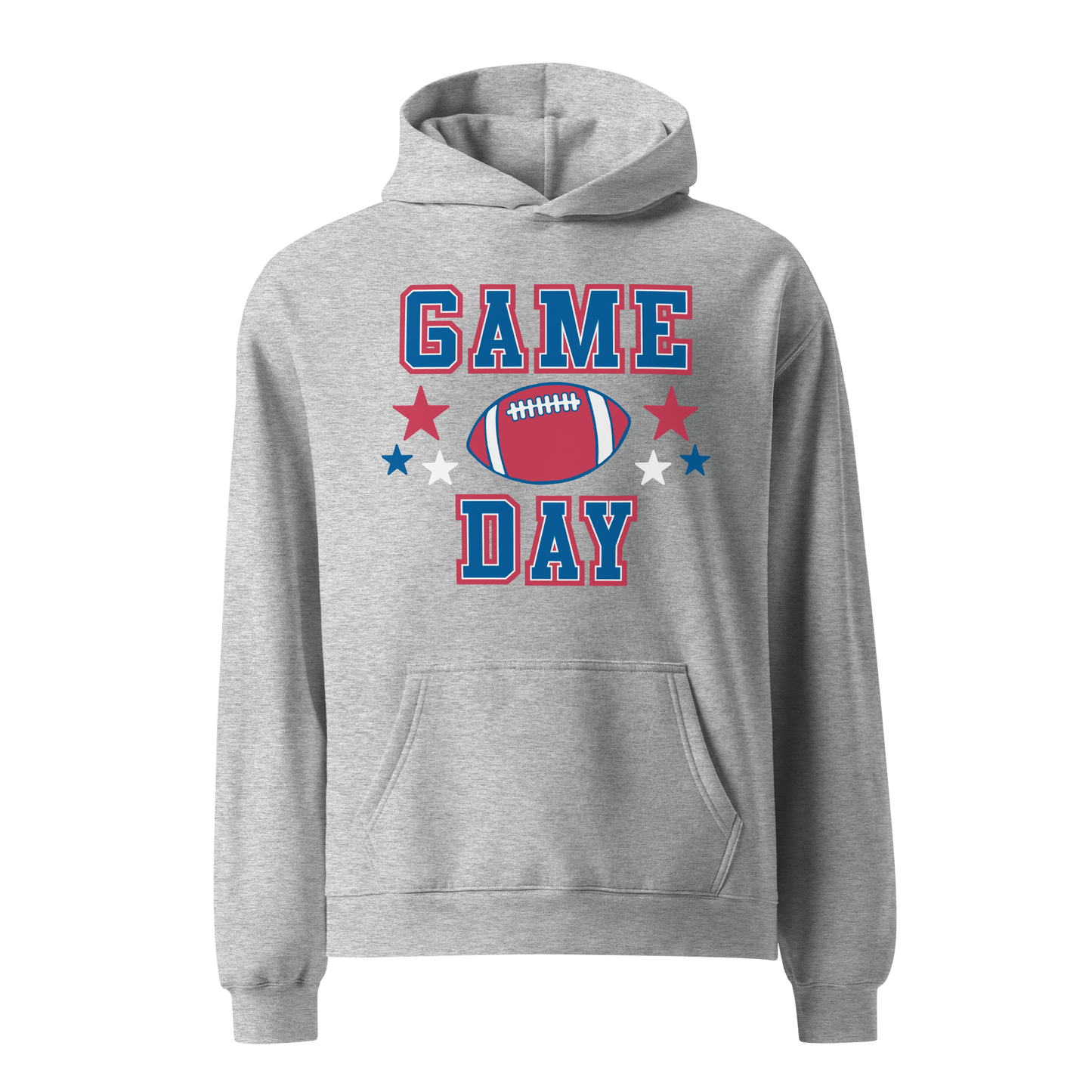 QUEEN'S CITY "Game Day Football" Oversized Sweatshirt Hoody