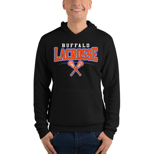 "Buffalo Lacrosse" Sweatshirt Hoody