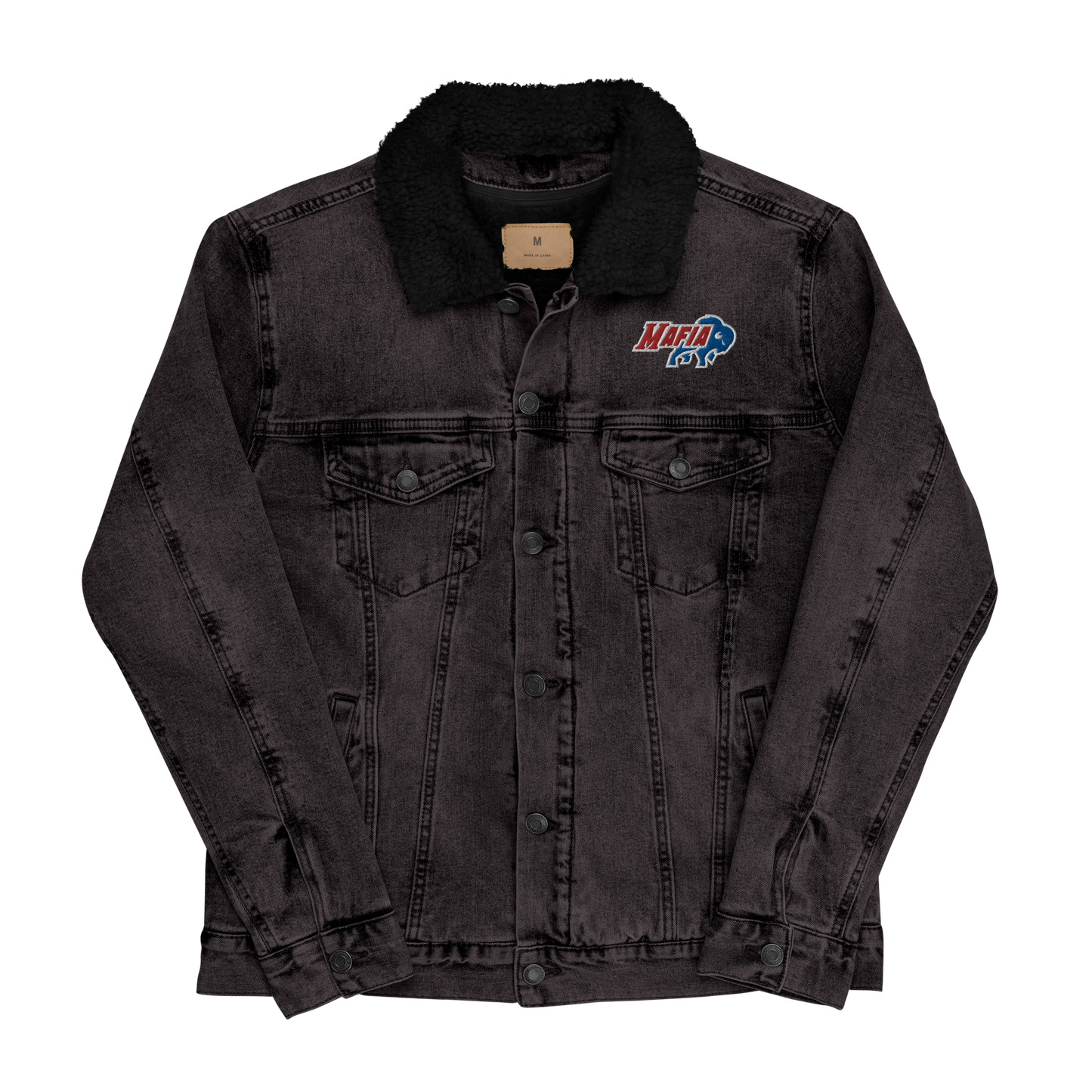 MAFIA Gear: "2020" Unisex Denim Sherpa Jacket