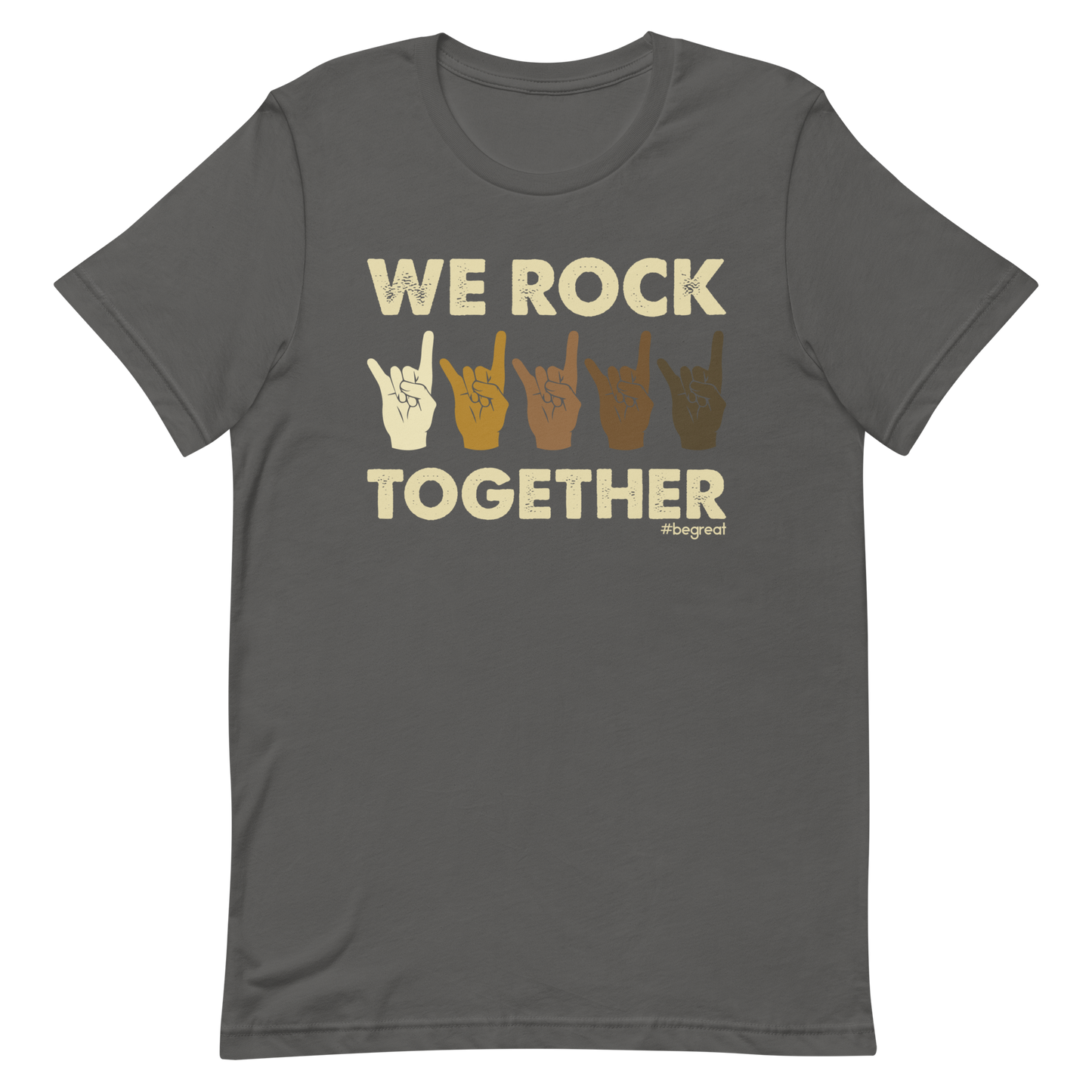 Official Nick Harrison "We Rock Together" T-Shirt (Asphalt)