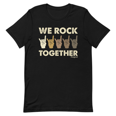 Official Nick Harrison "We Rock Together" T-Shirt (Black)