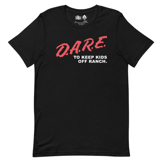 Trainwreck Sports: "DARE" Unisex T-Shirt