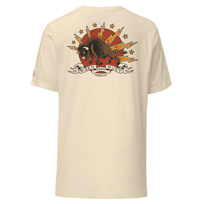 Front, Heather Natural (100% cotton)