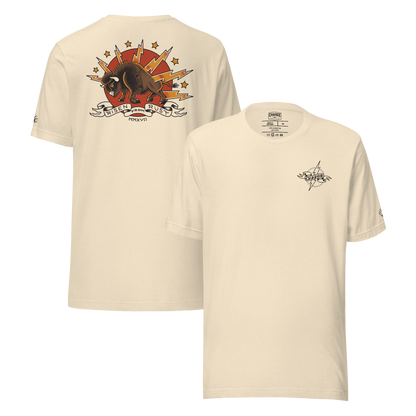 CHARGE: "Flash" Unisex T-Shirt (two-sided print)