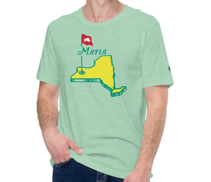 Heather Prism Mint (99% cotton, 1% polyester)