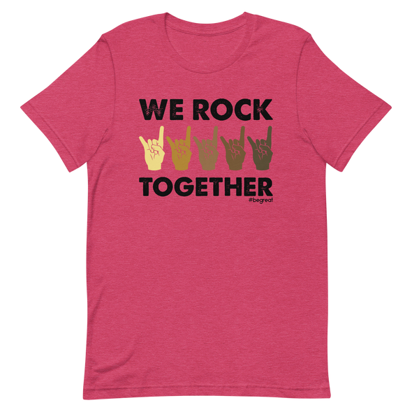 Official Nick Harrison "We Rock Together" T-Shirt (Pink)