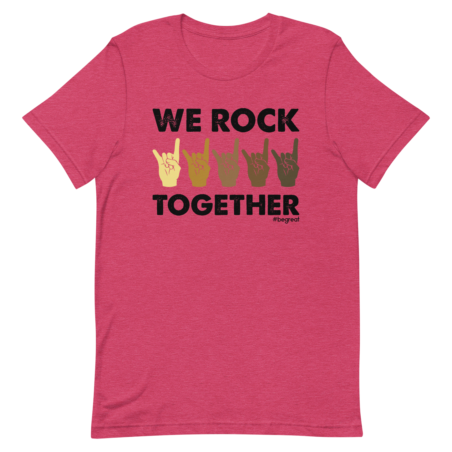 Official Nick Harrison "We Rock Together" T-Shirt (Pink)