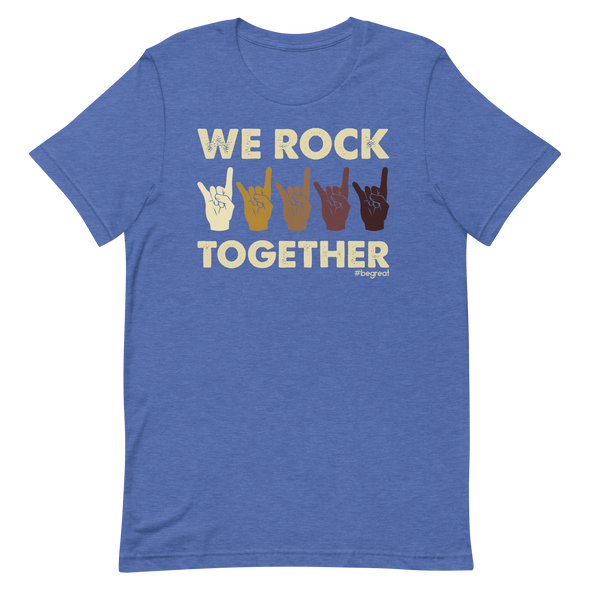 Official Nick Harrison "We Rock Together" T-Shirt (Heather Royal)