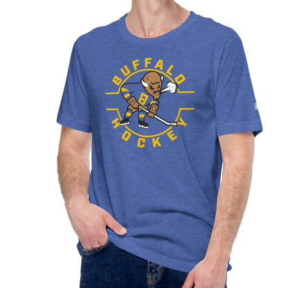 Heather Royal (52% cotton, 48% polyester)