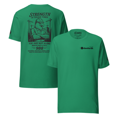 Danforth: "Strength in Tough Times" Unisex T-Shirt