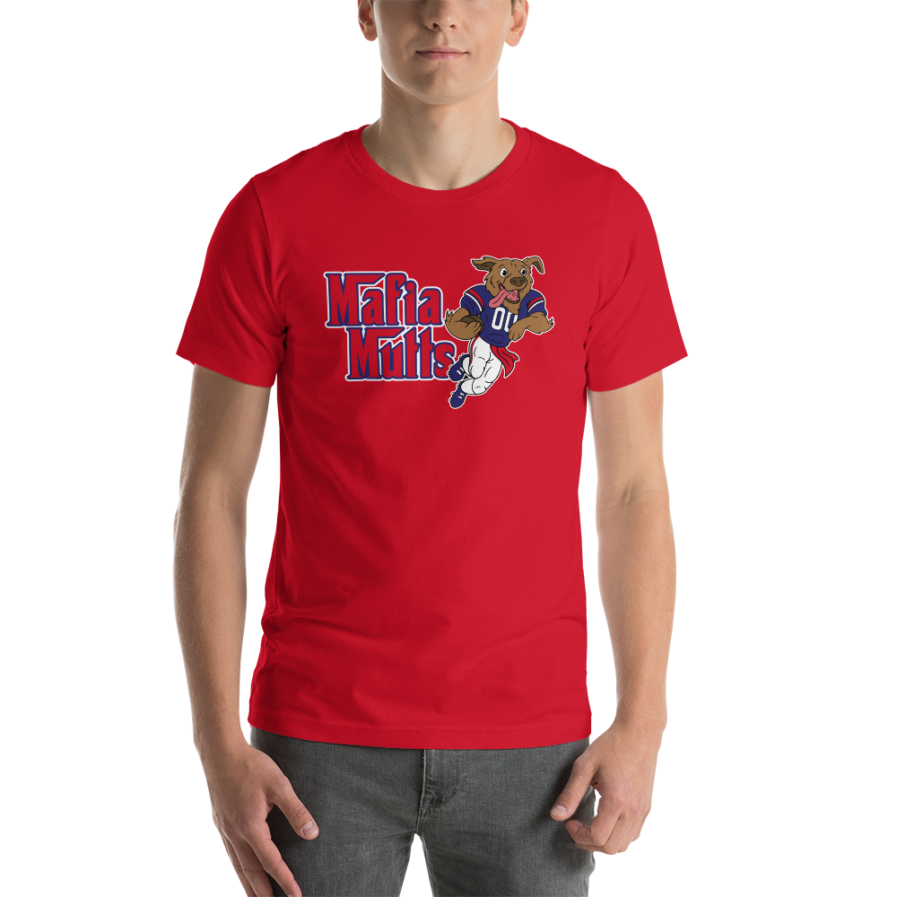 "Mafia Mutts" 2023 Unisex T-Shirt (Red)