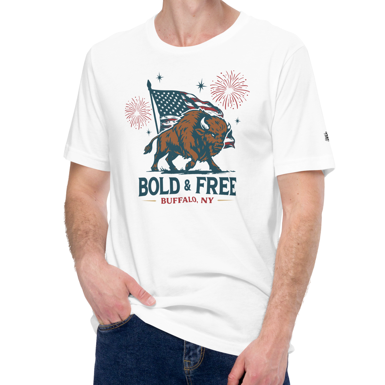 White (100% ringspun cotton)