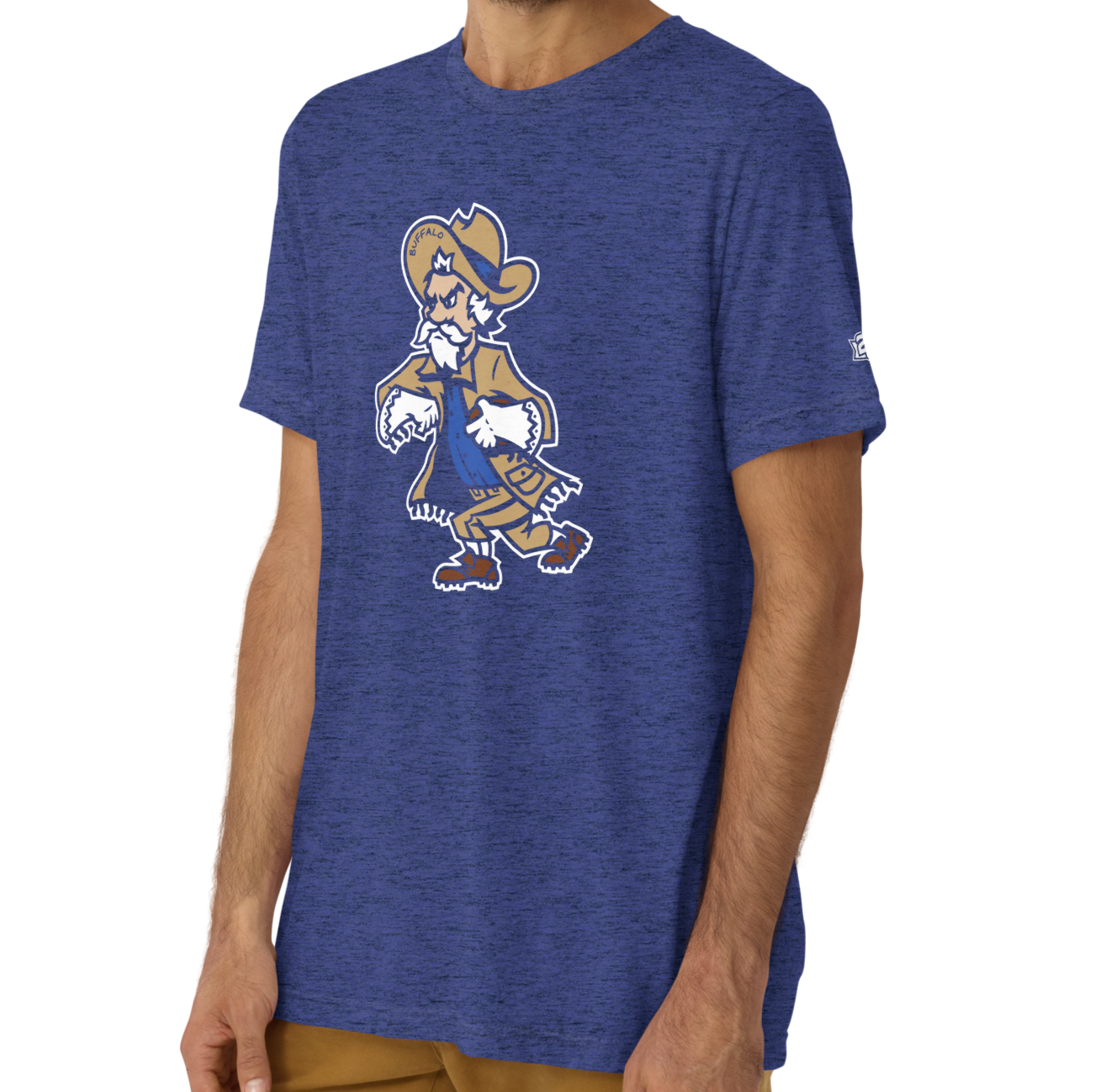 Navy Tri-Blend (50% polyester, 25% cotton, 25% rayon)