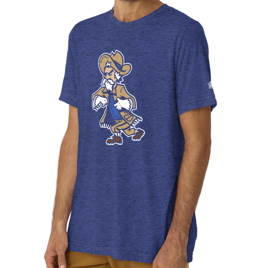 Navy Tri-Blend (50% polyester, 25% cotton, 25% rayon)