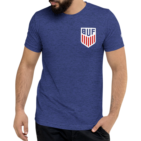 Navy (50% polyester, 25% cotton, 25% rayon)