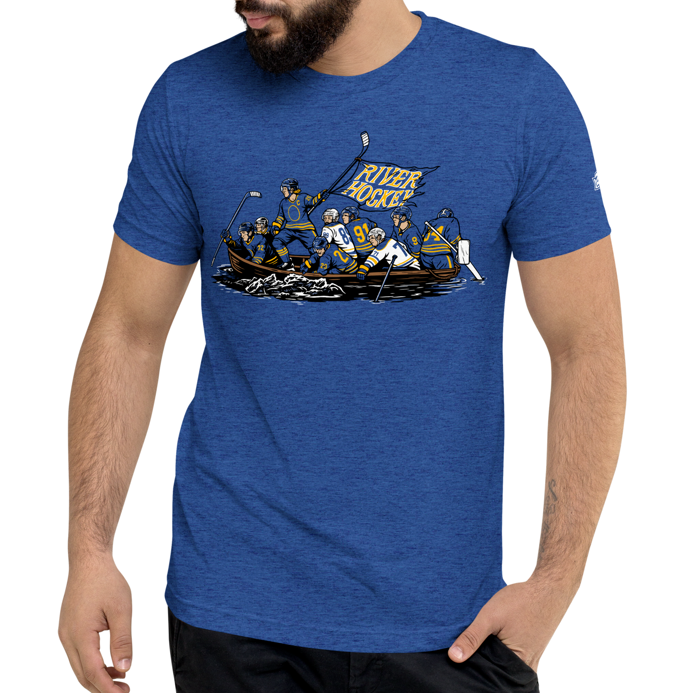 Royal (50% polyester, 25% cotton, 25% rayon)