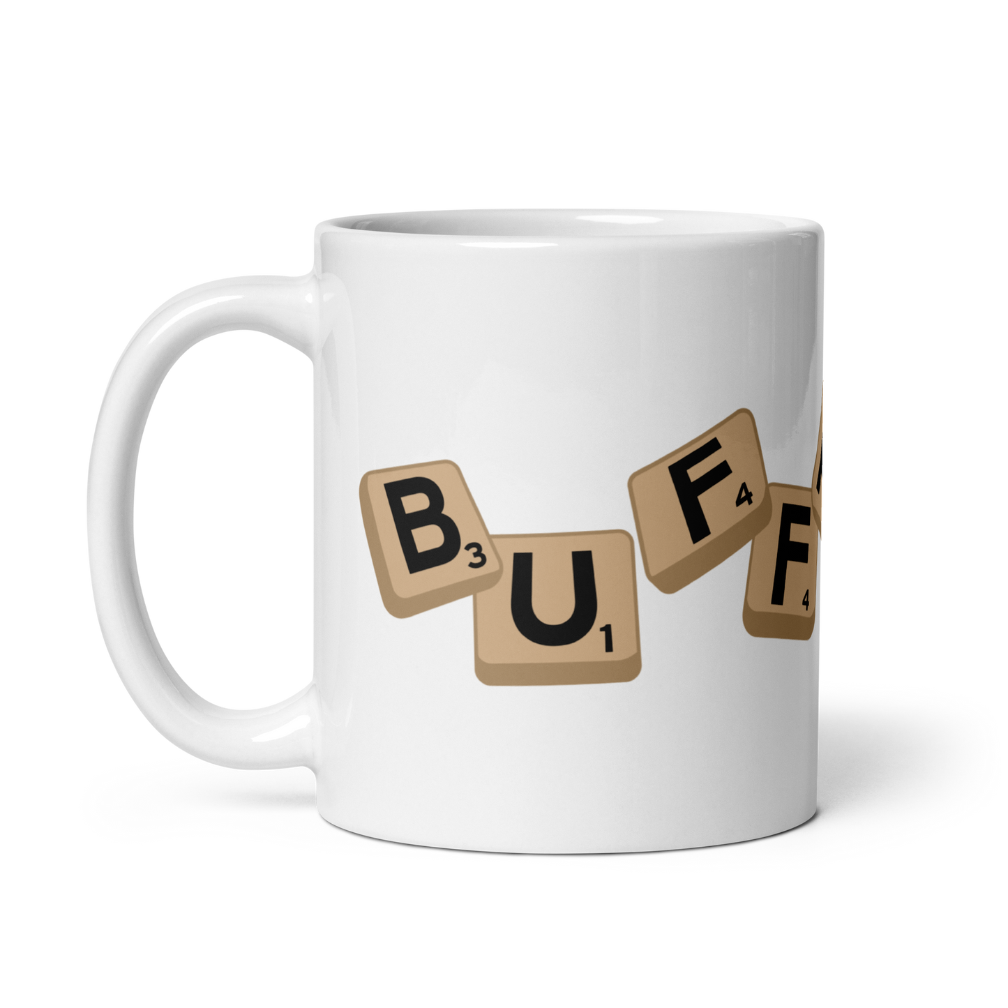 "Word Game" Ceramic Glossy Mug