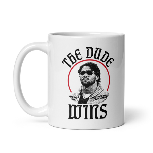 "The Dude" White Glossy Mug