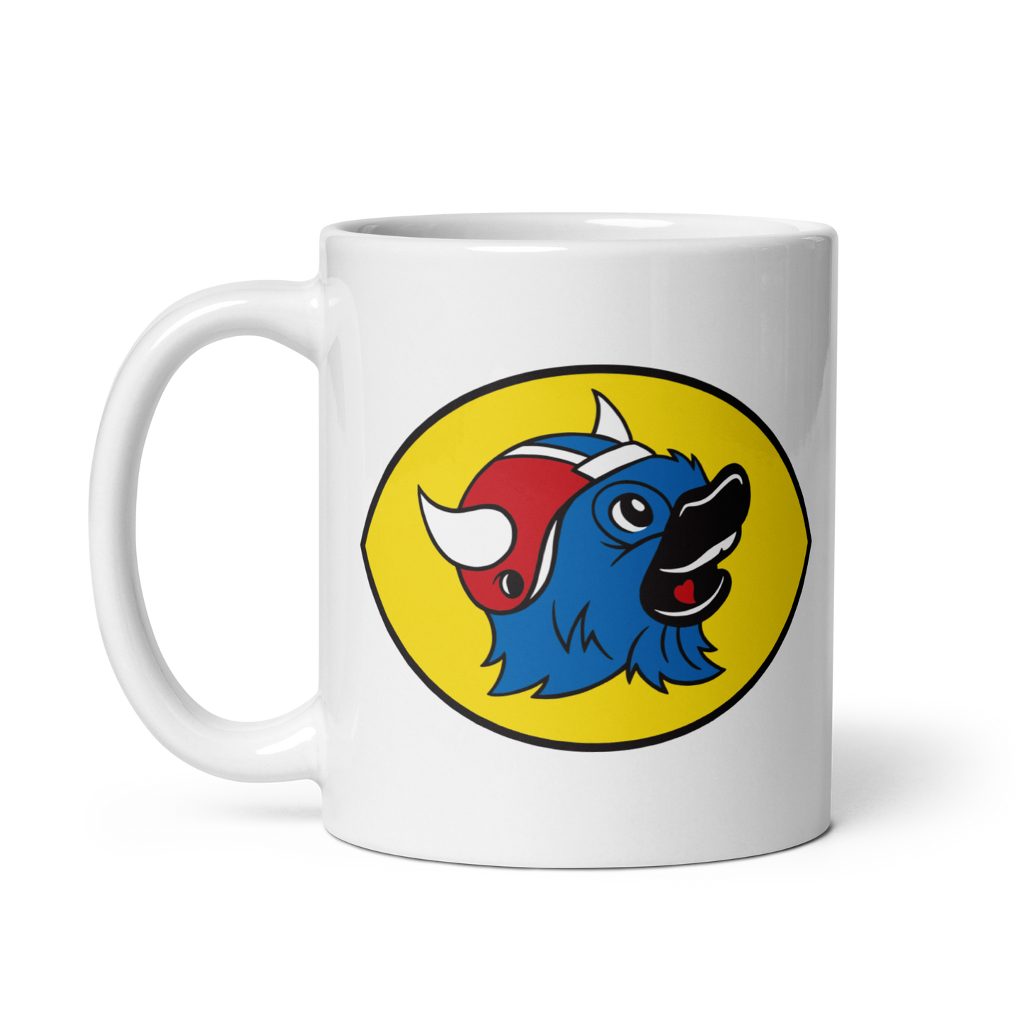 Volume 15, Shirt 23: "Buff-ee's" Ceramic Glossy Mug