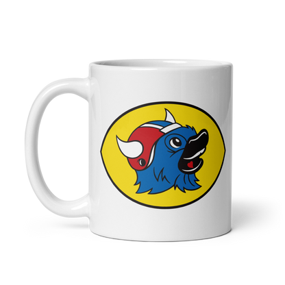 Volume 15, Shirt 23: "Buff-ee's" Ceramic Glossy Mug