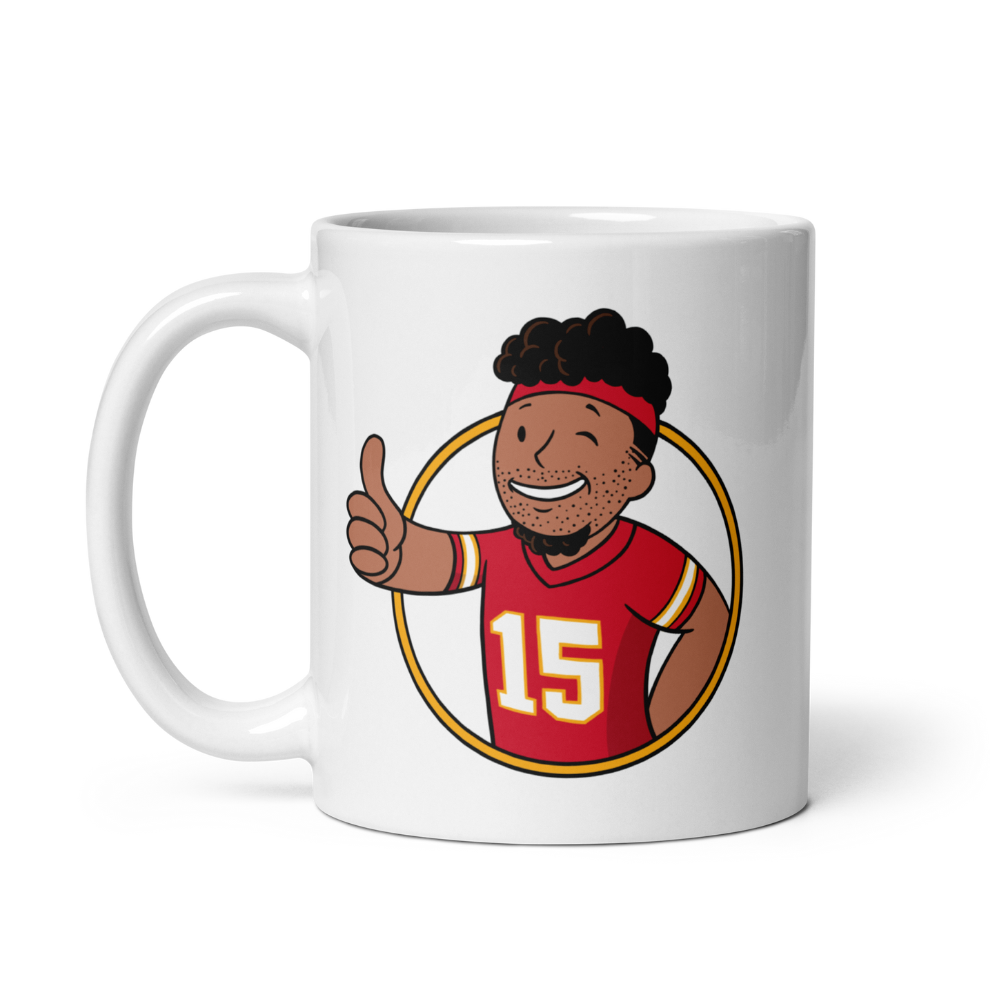 "Ball Out in Kansas City" Ceramic Glossy Mug