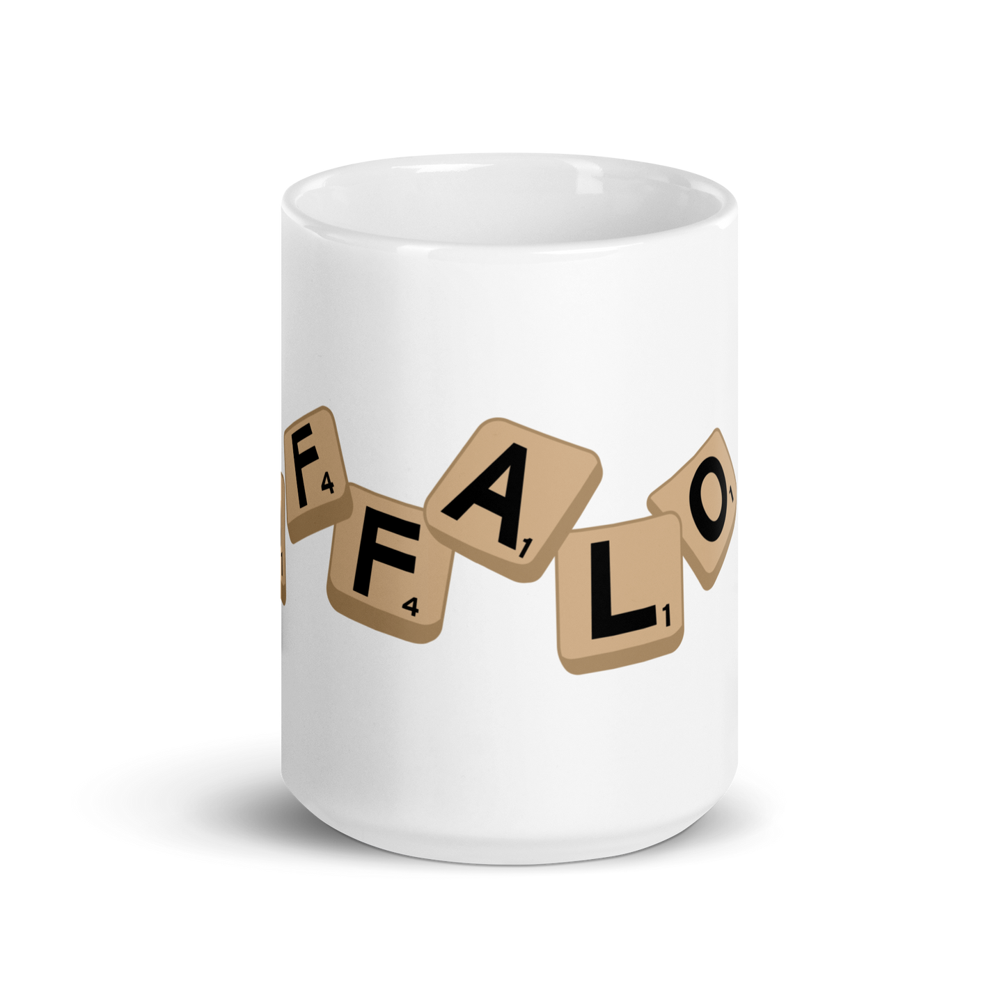 "Word Game" Ceramic Glossy Mug