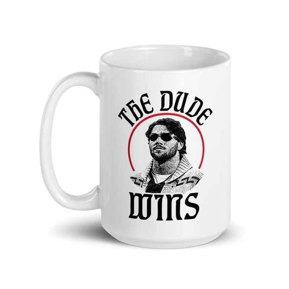 "The Dude" White Glossy Mug