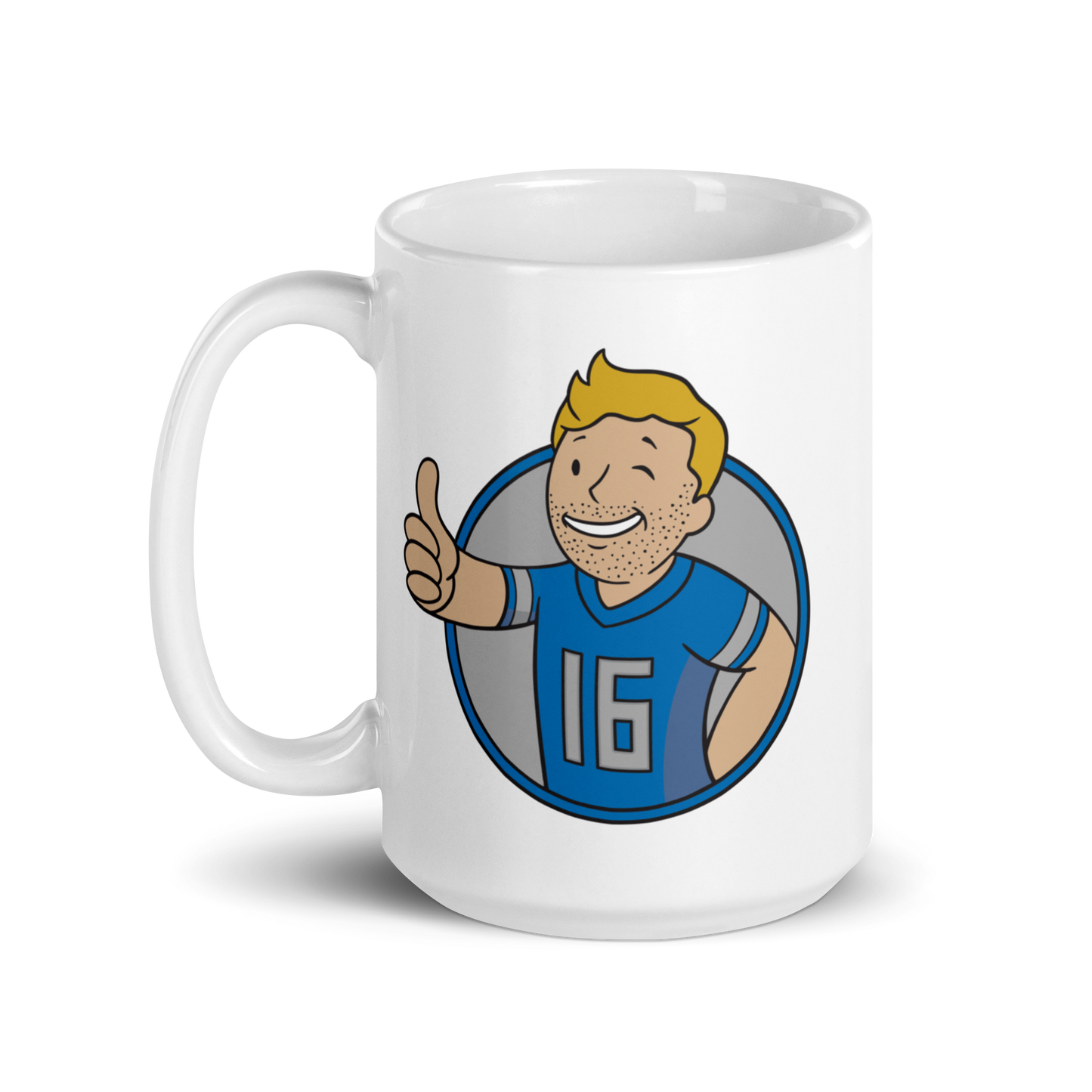 "Ball Out in Detroit" Ceramic Glossy Mug