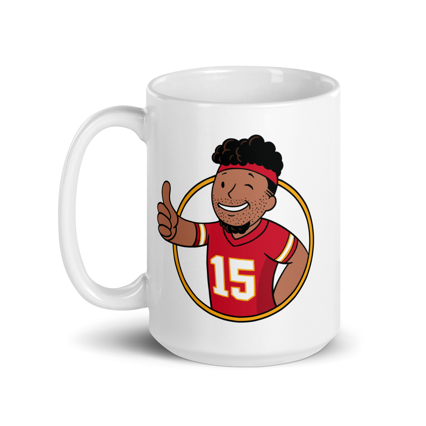 "Ball Out in Kansas City" Ceramic Glossy Mug