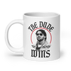 Exclusive Drinkware: "The Dude" White Glossy Mug