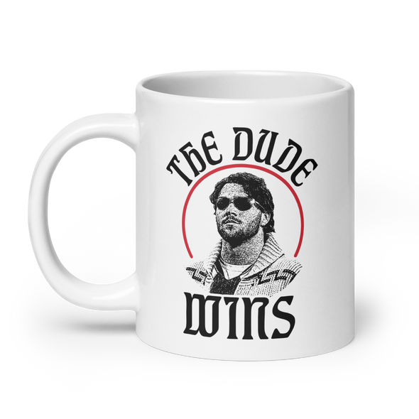 "The Dude" White Glossy Mug