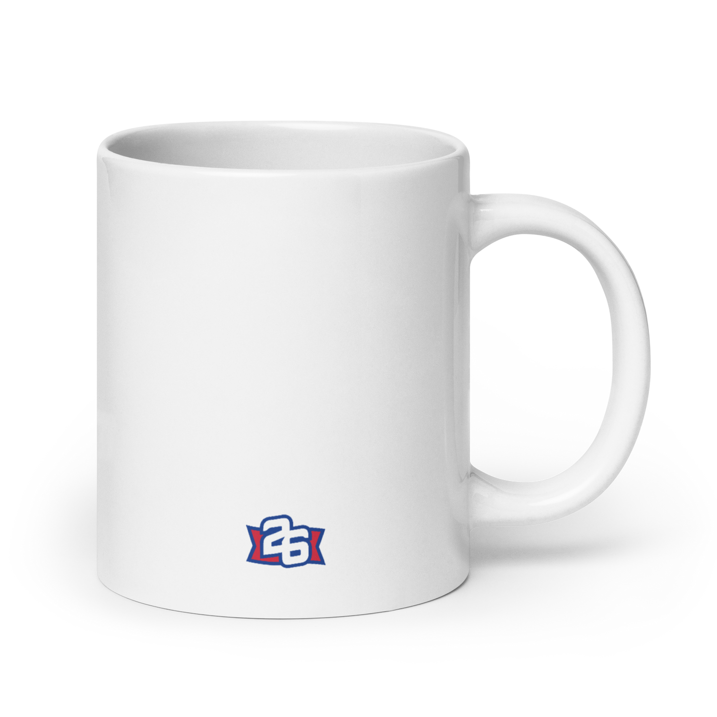 20 oz. mug, back