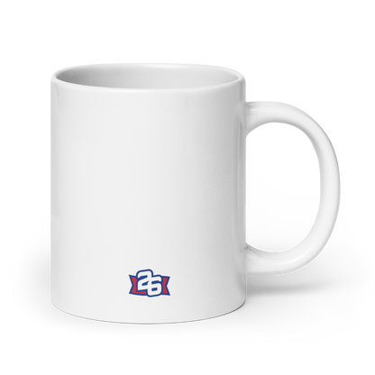 20 oz. mug, back