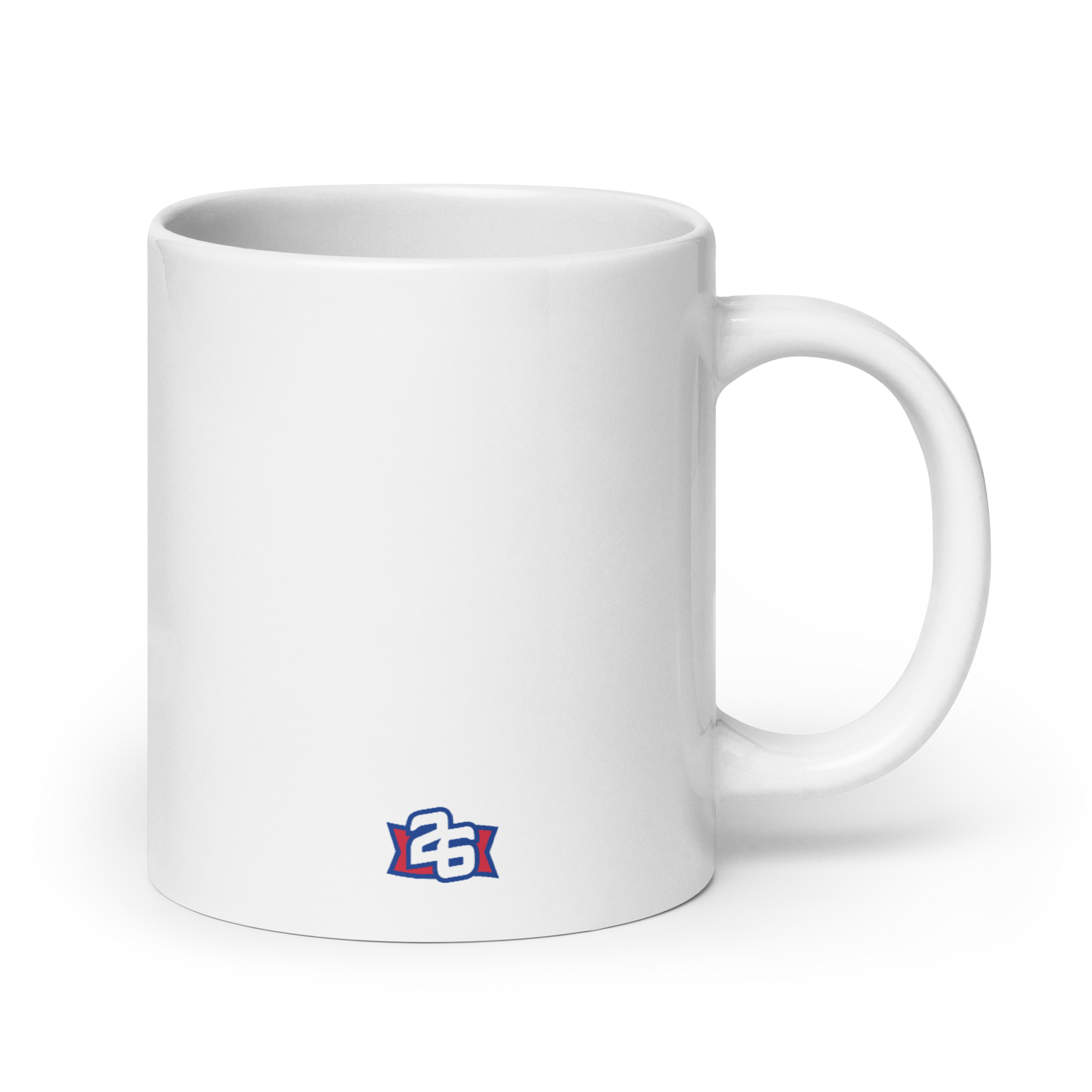 20 oz. mug, back