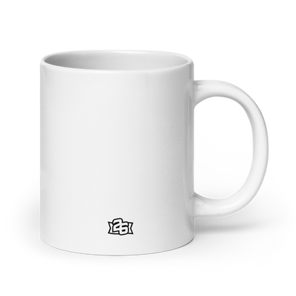 20 oz. mug, back