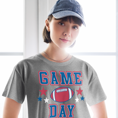 QUEEN'S CITY "Game Day Football" Women's Crop Top