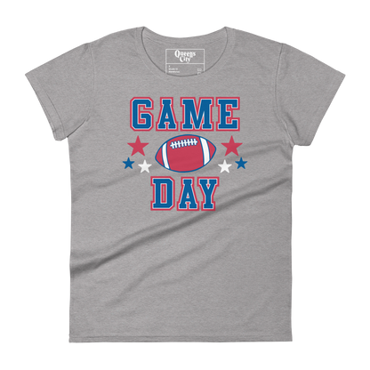 QUEEN'S CITY "Game Day Football" Women's T-Shirt