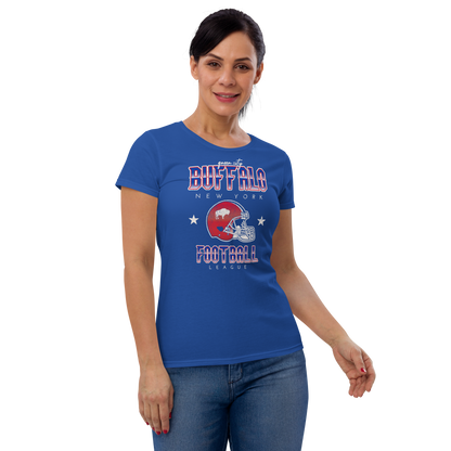 QUEEN'S CITY Vintage Buffalo Football Women's T-Shirt