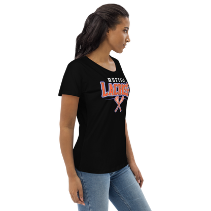 "Buffalo Lacrosse" Ladies Fitted Eco Tee