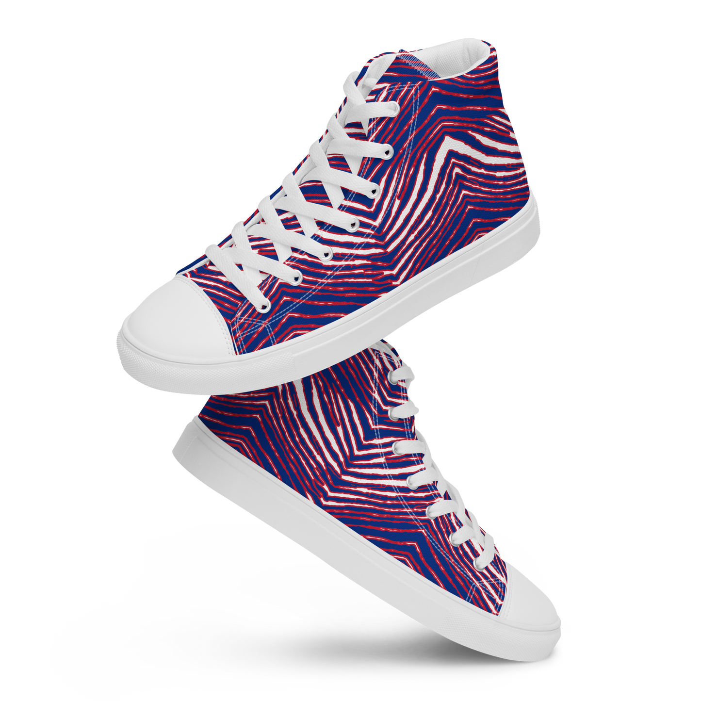 MAFIA Gear: "Mafia Prints" Women's High Top Canvas Shoes