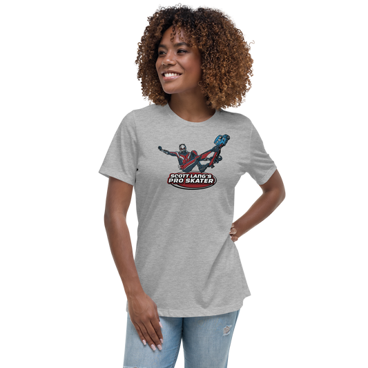 Ladies T-Shirt, Heather Gray (90% cotton, 10% polyester)