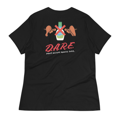 Trainwreck Sports: "DARE" Ladies T-Shirt