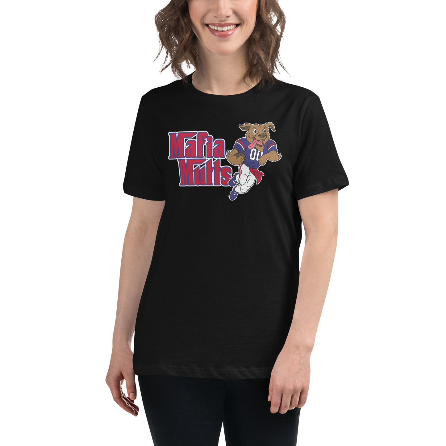 "Mafia Mutts" 2023 Ladies T-Shirt (Black)