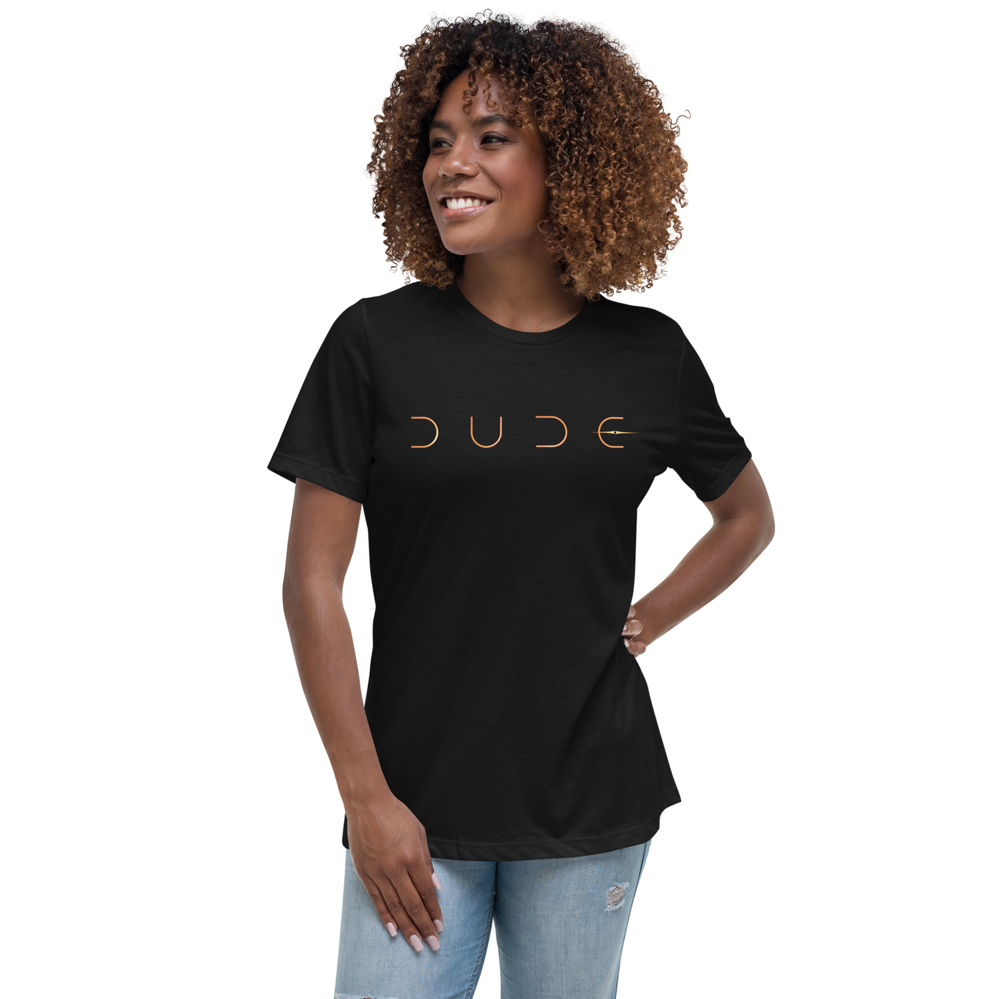 Ladies T-Shirt, Black (100% cotton)